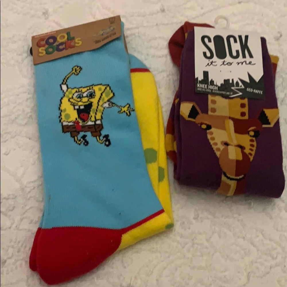 Two pairs of socks